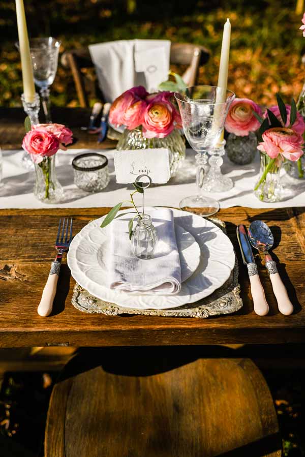 Elegant Crystal Glass Wedding Table Styling SHOP THIS LOOK