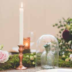 copper wedding ideas decorations