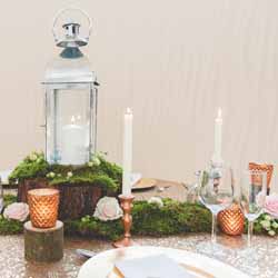 copper wedding ideas decorations