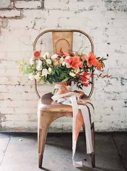 copper wedding ideas decorations