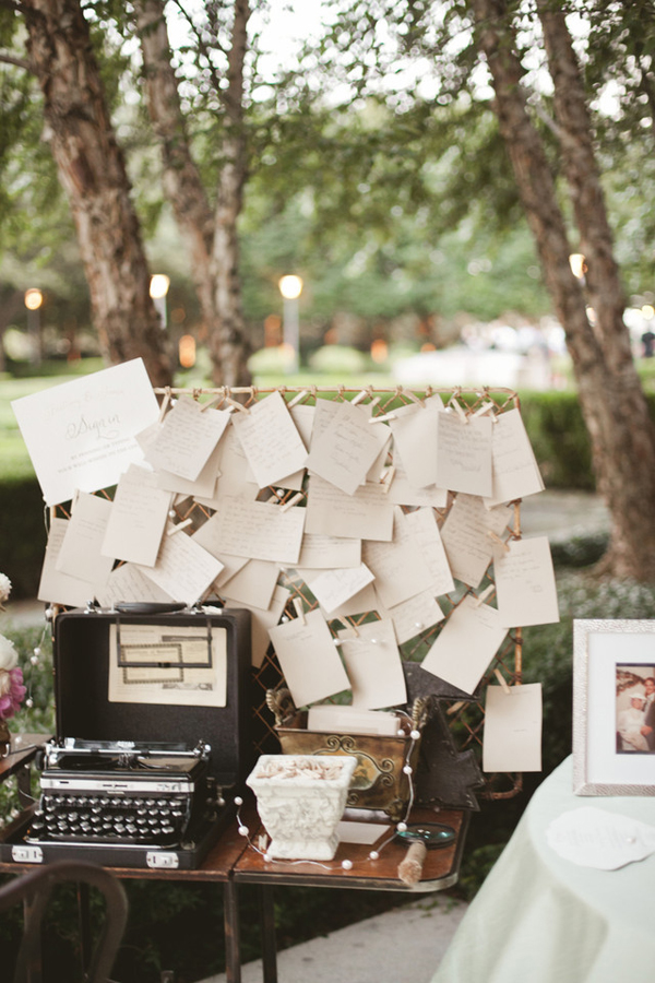 Alternative Guest Book Ideas for Summer Weddings ruffledblog.com - nbarrettphotography.com