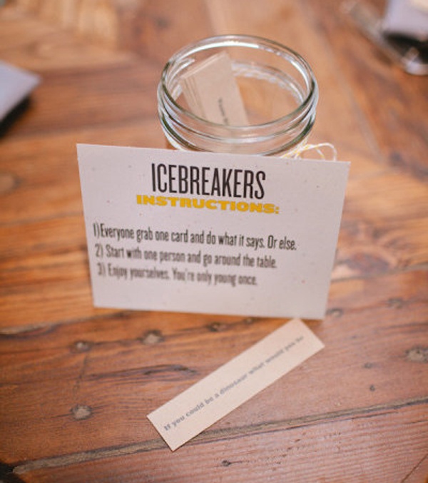 summer wedding fun ideas outdoor games The Wedding of my Dreams ICE BREAKERS