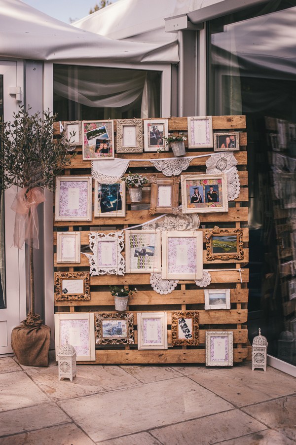 wooden pallet wedding photo boards