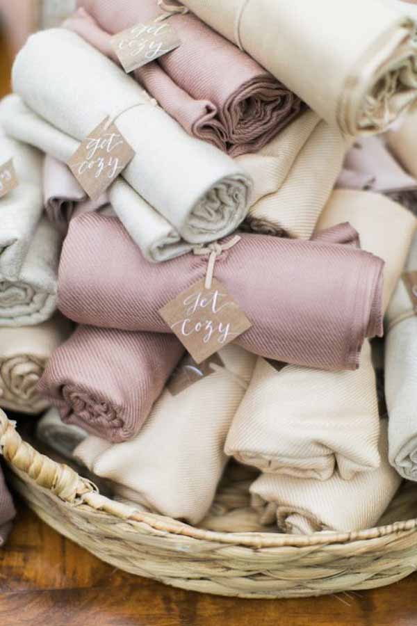 get cosy blankets autumn festival wedding