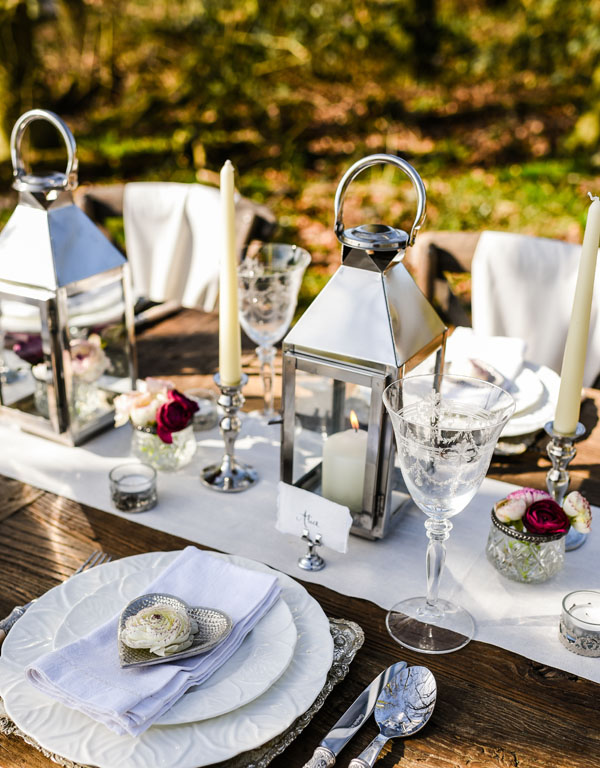 silver lantern wedding centrepieces laid back elegance all for sale from the wedding of my dreams