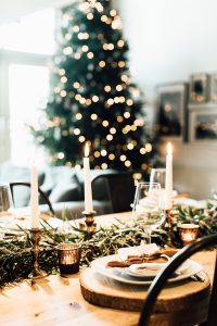Industrial Living loft apartment Christmas Table Styling The Wedding of my Dreams (2)