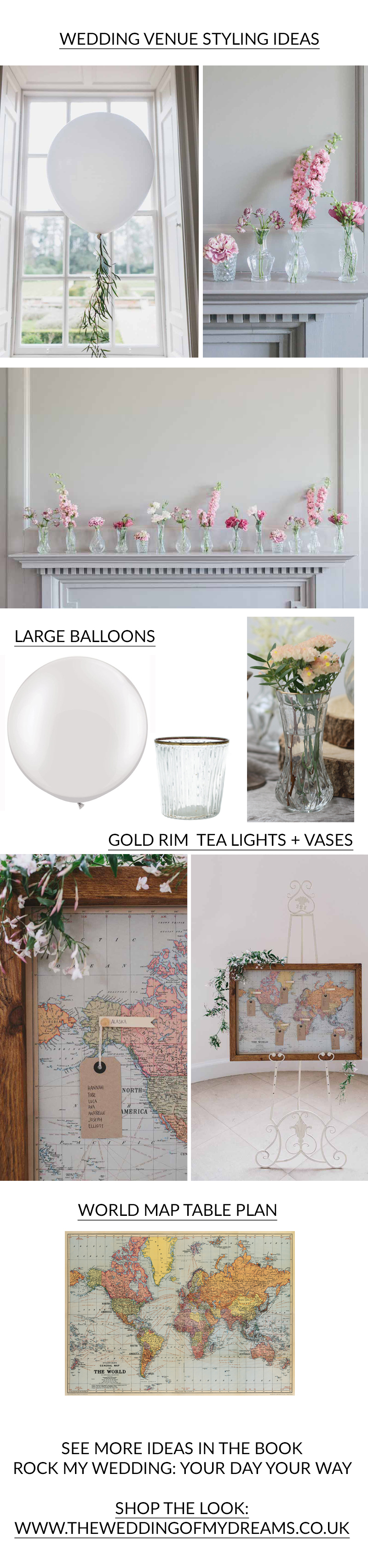 WEDDING VENUE STYLING IDEAS from Rock My Wedding Book