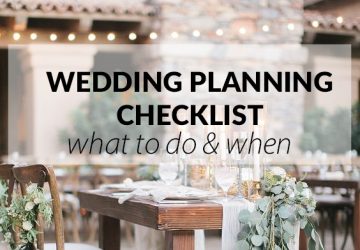wedding planning checklist what to do when sq