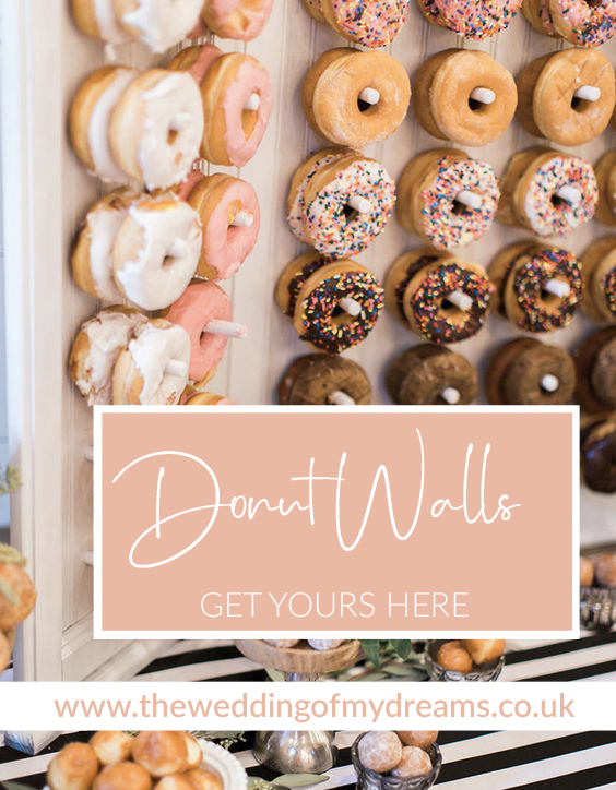 Wedding donut walls frames buy online here