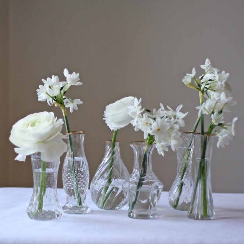 Wedding bud vases