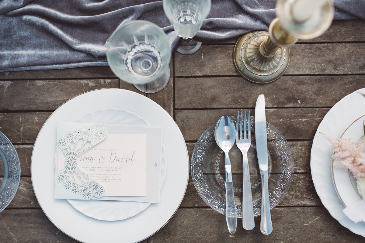 wedding place settings french wedding ideas