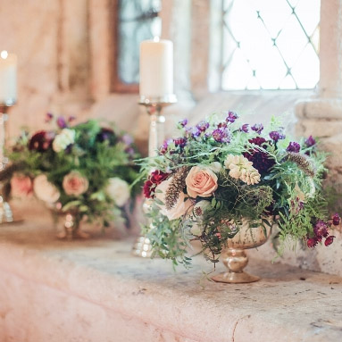 low wedding centrepieces footed bowls the wedding of my dreams