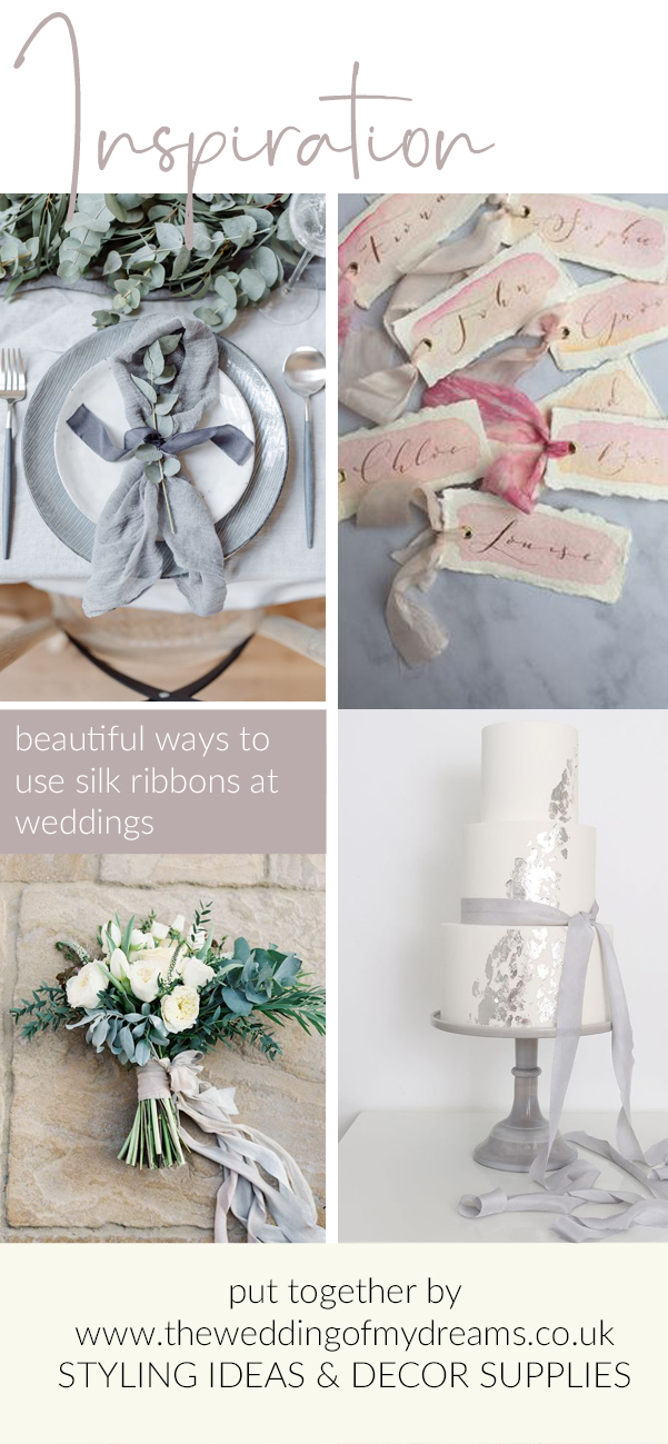 silk ribbon wedding styling ideas from the wedding of my dreams