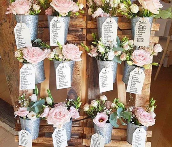 Rustic wooden wedding table plans available from The Wedding of my Dreams 2