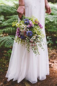 wild flower wedding bouquet