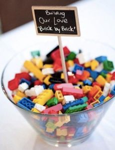 Lego discount wedding centerpieces