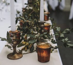 Bronze table styling wedding inspiration