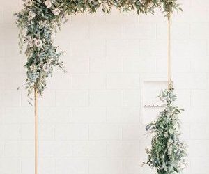 wedding backdrops copper arches
