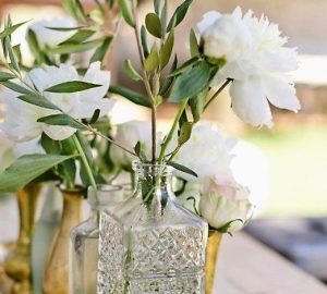 decanters pressed glass vases for wedding centrepieces