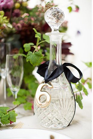 decanters pressed glass vases for wedding centrepieces 2