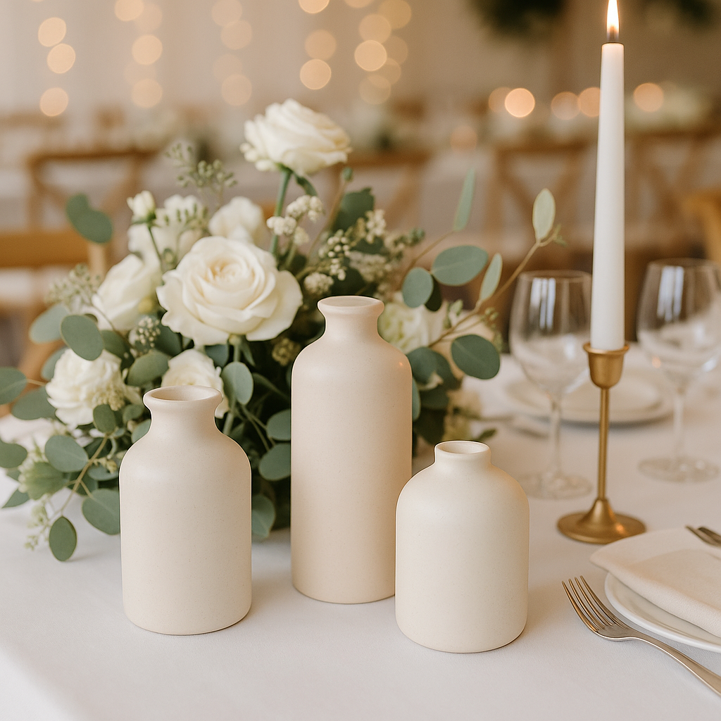 Neutral-Ceramic-Bud-Vases-Set-of-3-Wedding-Centrepiece-UK-Table-Styling