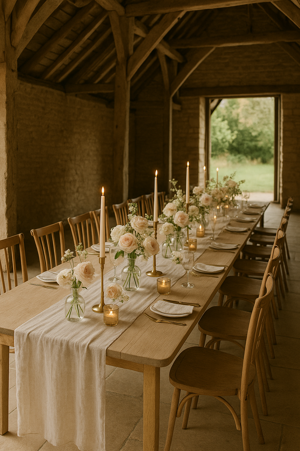 Barn Wedding decorations uk