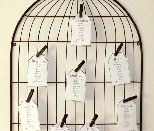 birdcage wedding table plan the wedding of my dreams
