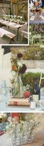 vintage glass vases bottles