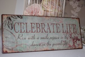 vintage wedding sign