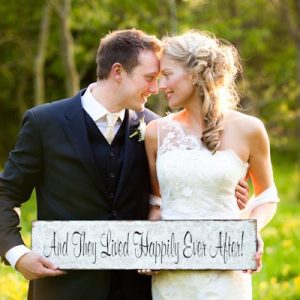 happily ever after sign