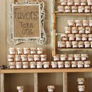 jam wedding favours