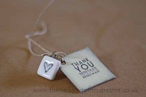 thank you bridesmaid gift tag