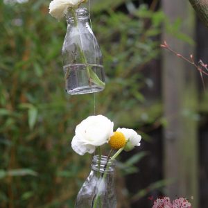 glass bottles