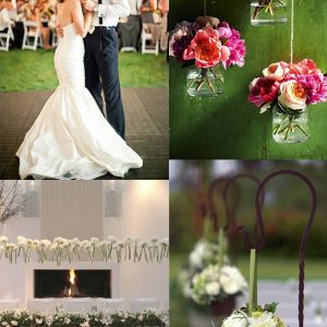 hanging wedding decorations