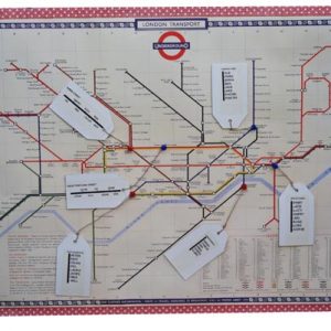 london underground map table plan