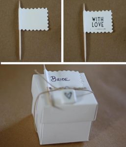 plain paper flags add your own message