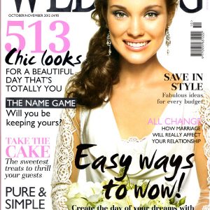 wedding magazine oct nov 2012