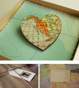 travel themed wedding