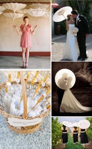 parasol wedding