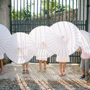parasol wedding