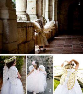 flower girl wings
