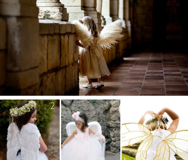 flower girl wings