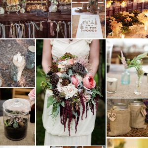 woodland wedding inspiration