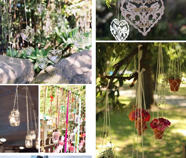 hanging wedding decorations