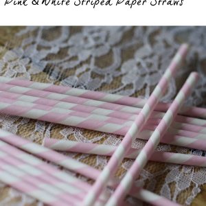 pink striped paper straws stripey straws