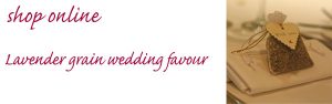lavender wedding favour