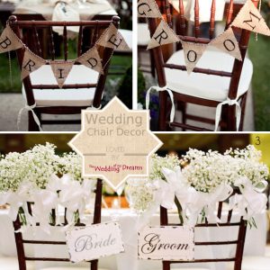 bride groom chair backs for weddings