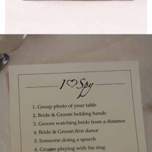 disposable cameras weddig ask guest to play eye spy to get a list of photos you want