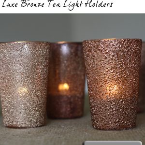 bronze tea light holders candles