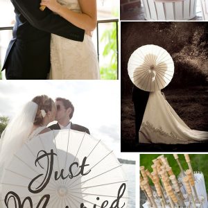 wedding parasols white lace parasols